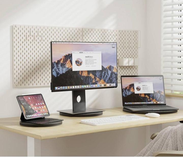 Image du produit SpeaKa Professional SP-MT-300 1 Stück Monitor-Drehteller 25,4 cm (10") - 94,0 cm (37.01")