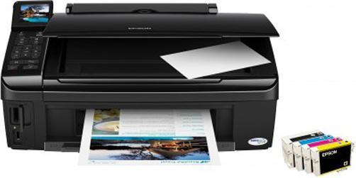 Epson Stylus SX515W, All-in-One, WLAN (Ink, Colour)