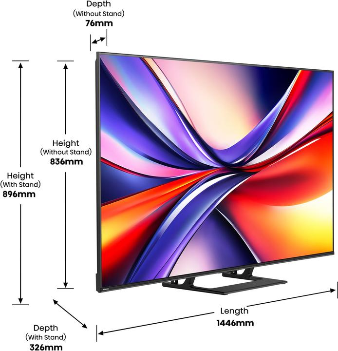 Image du produit Hisense TV 65A7Q (65", QLED, 4K, 2025)