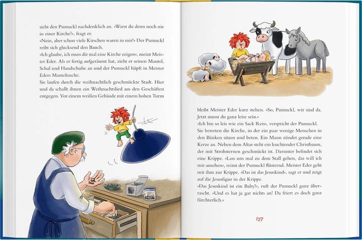Produktbild Kosmos Pumuckl Vorlesebuch Weihnachtsgeschichten (Deutsch, Ellis Kaut, Uli Leistenschneider, 2021)