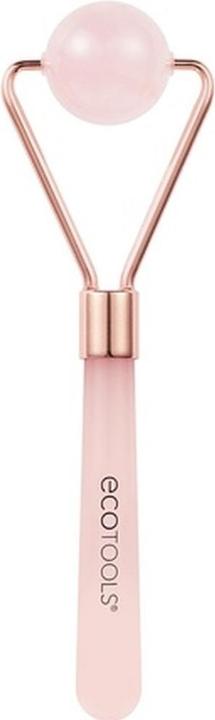Actual product image EcoTools Rose Quartz Contour Roller Skincare Sculpting Tool Facial Roller for Depuffing Calming Skin