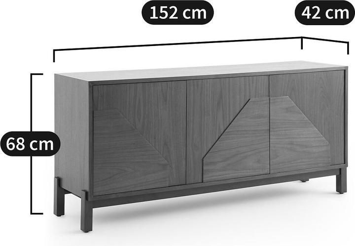 Image du produit La Redoute Interieurs Meol (152 x 42 x 68 cm)