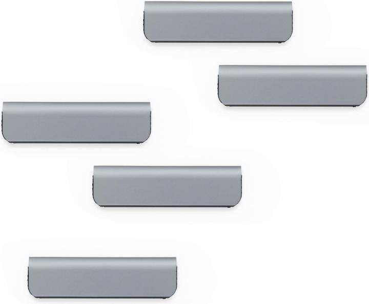 Produktbild Durable Durafix-Clip 60mm met. silber (5x)