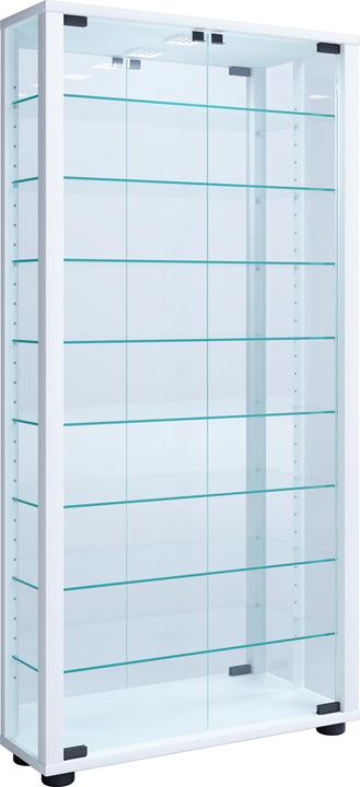 Image du produit VCM Vitrine murale vitrine de collection vitrine murale vitrine étagère armoire en verre vitrine (59 x 18 x 115 cm)