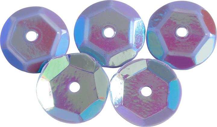 Immagine prodotto Meyco Paillettes a cupola, iridescenti, Ø 6 mm, 1400 pezzi