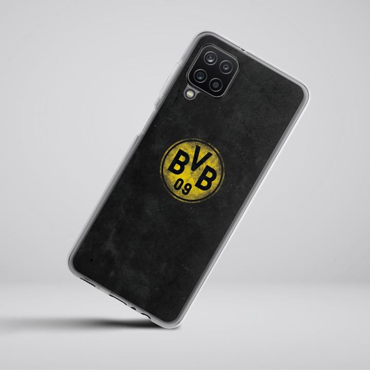 Produktbild DeinDesign Silikon Hülle für Samsung Galaxy A12 Handyhülle Case Smartphone Schutzhülle BVB Borussia Dortmund (Samsung Galaxy A12)