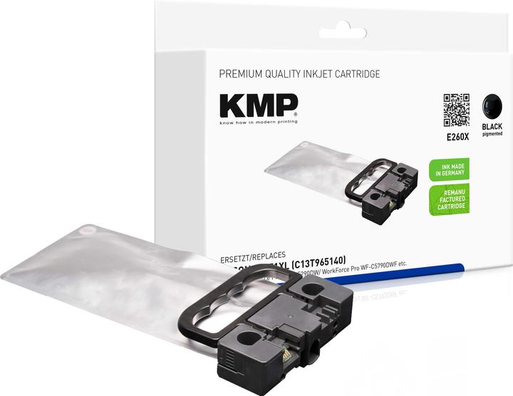 Actual product image KMP Cartridge Epson T9651 black 10000 p. E260X remanufactured (FC)