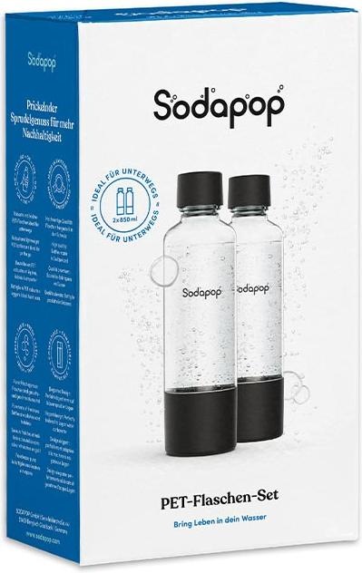 Actual product image Sodapop Sparkling water bottles
