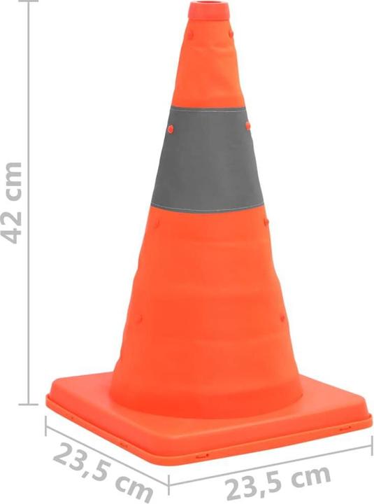 Produktbild vidaXL Verkehrskegel