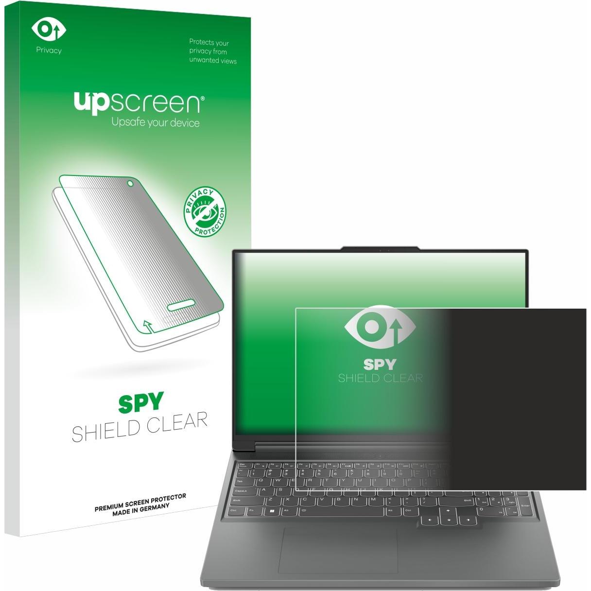 upscreen Spy Shield Blickschutzfolie (14.50", 16 : 10), Notebook Schutzfolie