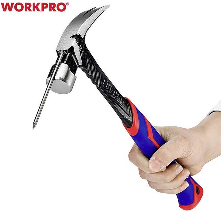 Produktbild Workpro WP241014 Latthammer ergonomischer Griff, hart 560 g 1 St. (560 g)