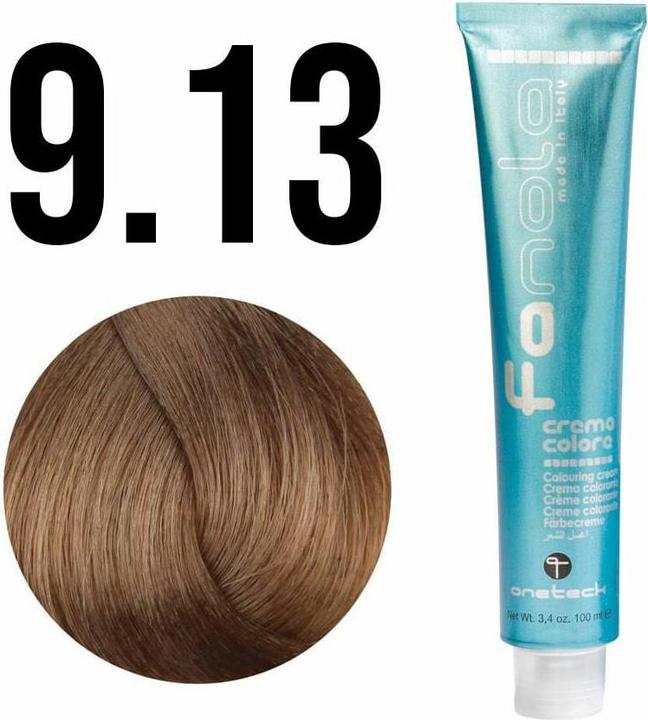 Produktbild Fanola 9*13 Rubio Clarisimo Beige 100ml (9.13 Very Light Blonde Beige)