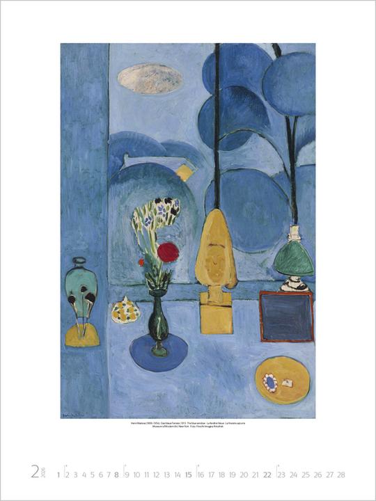 Produktbild Matisse 2026 (48 x 64 cm)