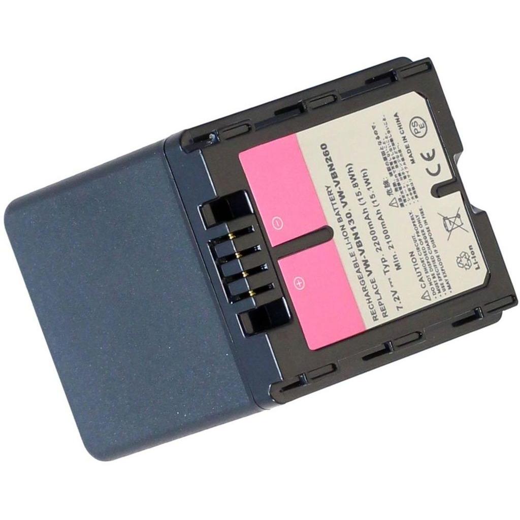 NoName Battery for VW-VBN260 replacement battery, Kamera Stromversorgung