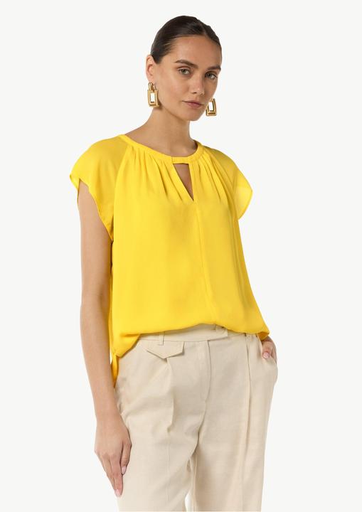 Actual product image Comma Bluse Chiffon-Bluse mit Kappärmeln (36)