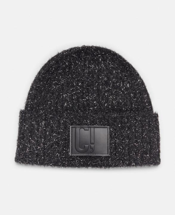 Immagine prodotto Comma Mütze Beanie mit Glitzergarn und Logo-Patch
