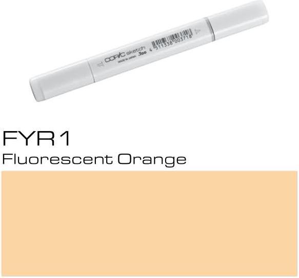 Immagine prodotto Copic Tipo di schizzo FYR - 1 (FYR (FYR1) - Arancione fluorescente, 1 x)