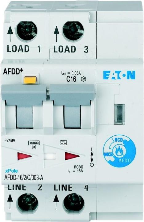 Actual product image Eaton Fire protection switch 2 pole 30