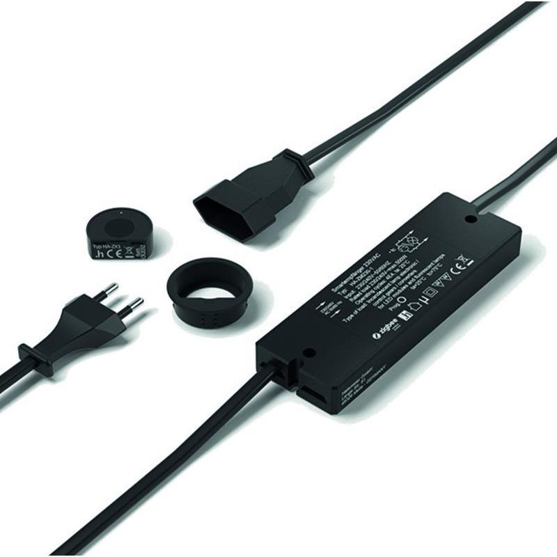 Halemeier, Lichtschalter + Storenschalter, 1-Kanal Funk-Schalter/Dimmer X-Mitter Smart Set