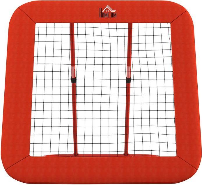 Actual product image Swisshandel24 Rebounder für Fussball, klappbar Fussball Rebounder mit Schutzrand, Heringe