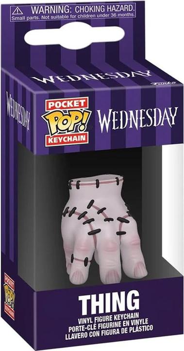 Actual product image Funko Wednesday Thing Keyring