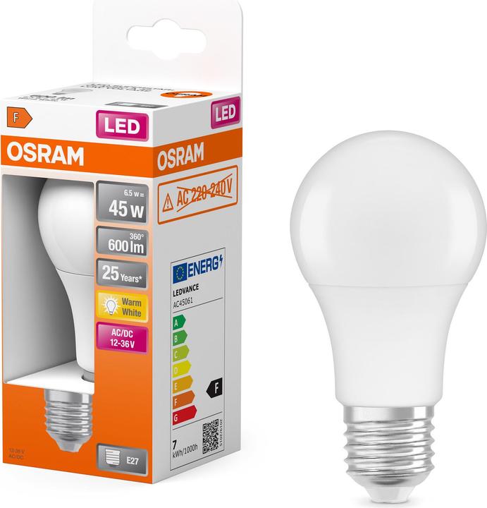 Image du produit Osram Star Classic A (E27, 600 lm, 1x)