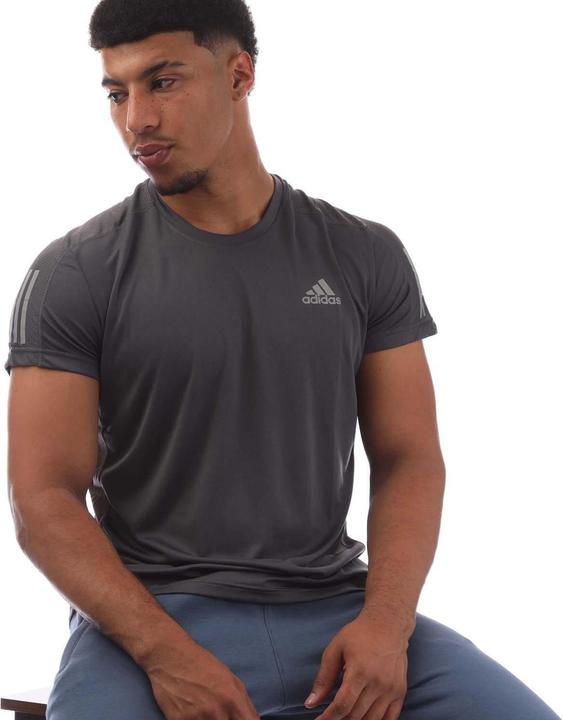 Immagine prodotto adidas Own The Run Maglietta Strisce Uomo (XS)