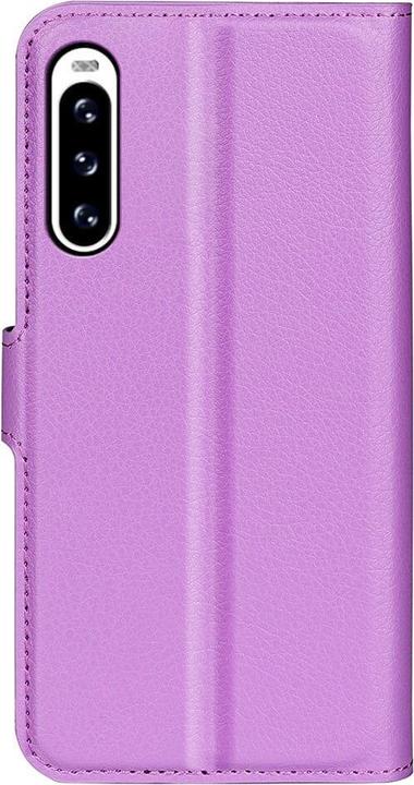 Produktbild Cover-Discount Sony Xperia 10 V - Leder Etui Hülle violett (Sony Xperia 10 V)
