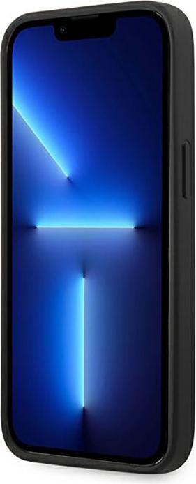 Actual product image Ferrari FEHCP14MSIBBK iPhone 14 Plus 6.7" czarny/black hardcase Silicone Metal Logo (Apple iPhone 14 Plus)