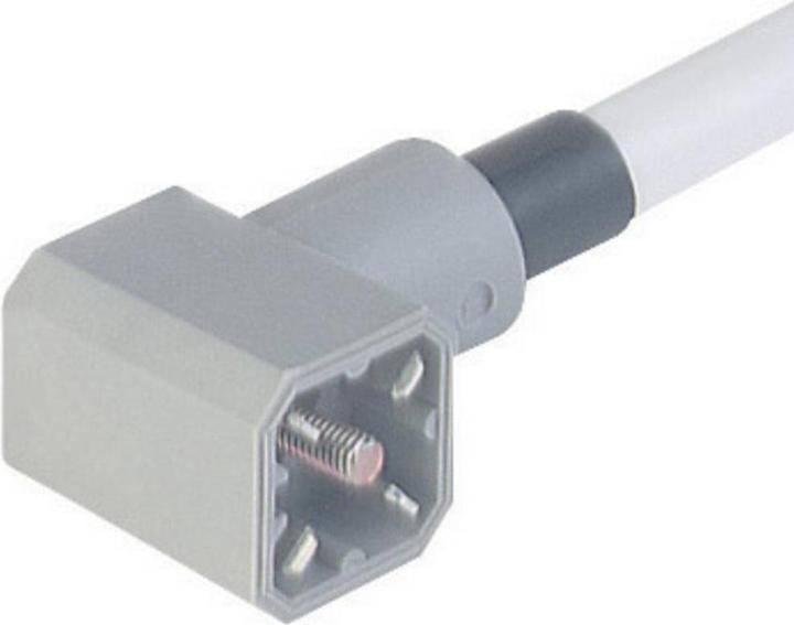 Image du produit Hirschmann Connecteur avec câble surmoulé Gris G 30 KW M Pôles:3 + PE 931 783-001