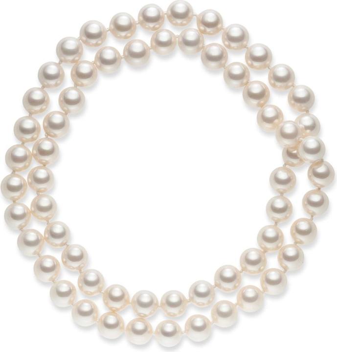 Produktbild Lulu & Jane Damen Muschelkernperle weiss 80,0 cm - 29267 (Muschelkernperle, 80 cm)