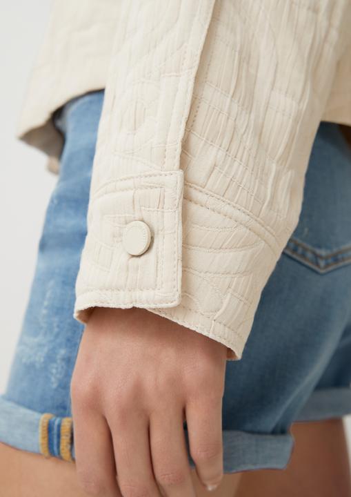 Actual product image Comma Indoor-Jacke Jacke mit Label-Stitching (38)