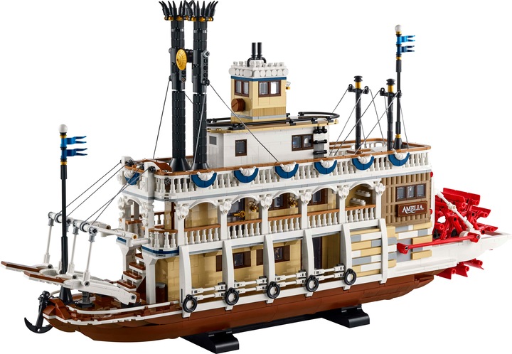 Actual product image LEGO Flussraddampfer (21356, LEGO Ideas, LEGO Rare Sets)