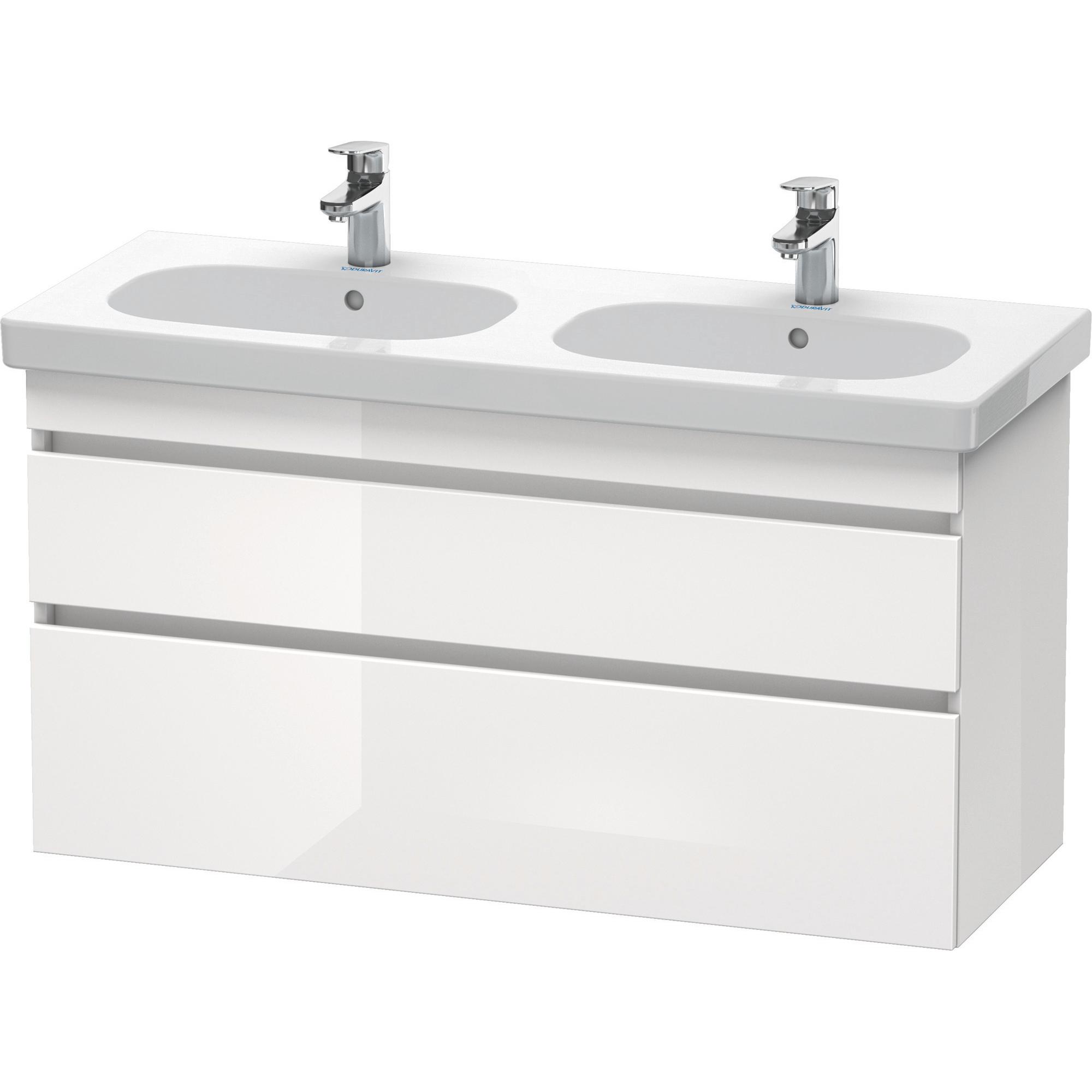 Duravit, Armadietto Lavabo, Mobiletto Durastyle 453X1150X610Mm Bianco Lucido (115 X 45.30 X 61 Cm)