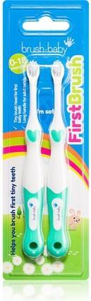 Brush-Baby Brush Baby FirstBrush Zahnbürste für Kinder - 2er Pack (2 x)