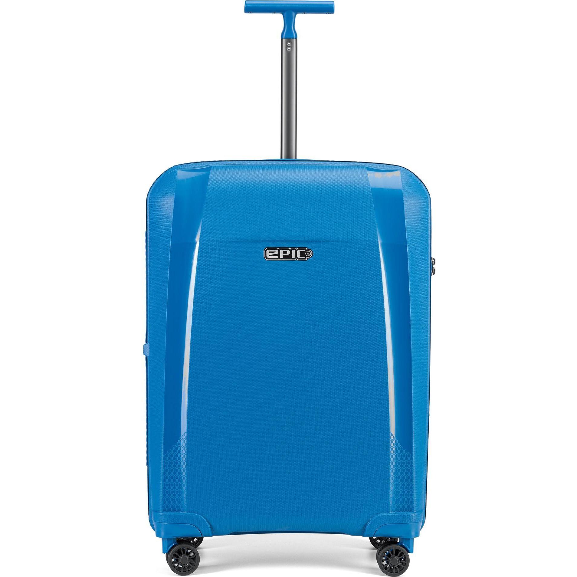 Epic, Koffer, Phantom SL 4-Rollen Trolley 66 cm, Blau, (67 l, L (90 - 115l))