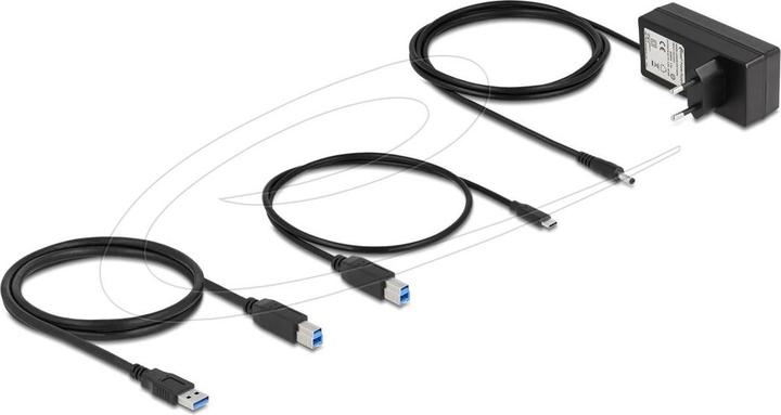 Produktbild Delock Externer USB 5 Gbps 6 Port Hub mit Schalter und SD / (USB-A, USB-C, 6 Ports)