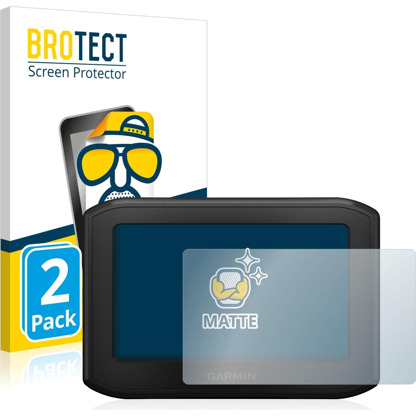 BROTECT, Fahrzeug Navigation Zubehör, Entspiegelungs-Schutzfolie Displayschutz Matt