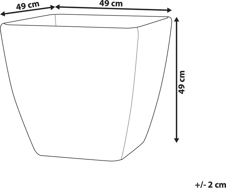 Produktbild Beliani Zeli (49 x 49 x 49 cm)