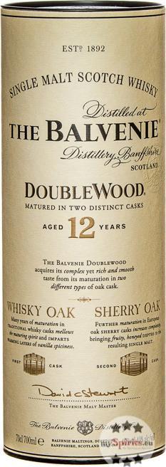 Produktbild Balvenie 12 Years Double Wood (Single Malt, Scotch Whisky, 1 x 70 cl)
