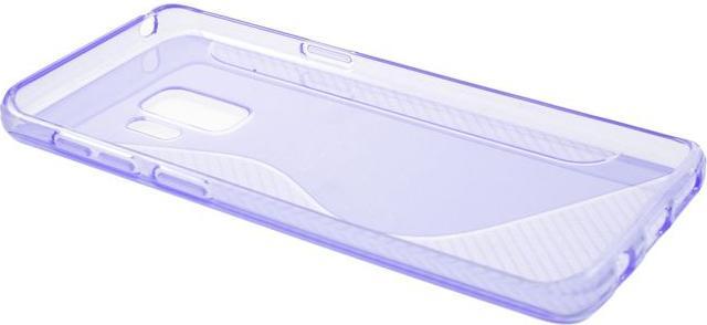 Produktbild Softcase Hülle aus TPU Plastik mit Carbon Muster (Samsung Galaxy S9)
