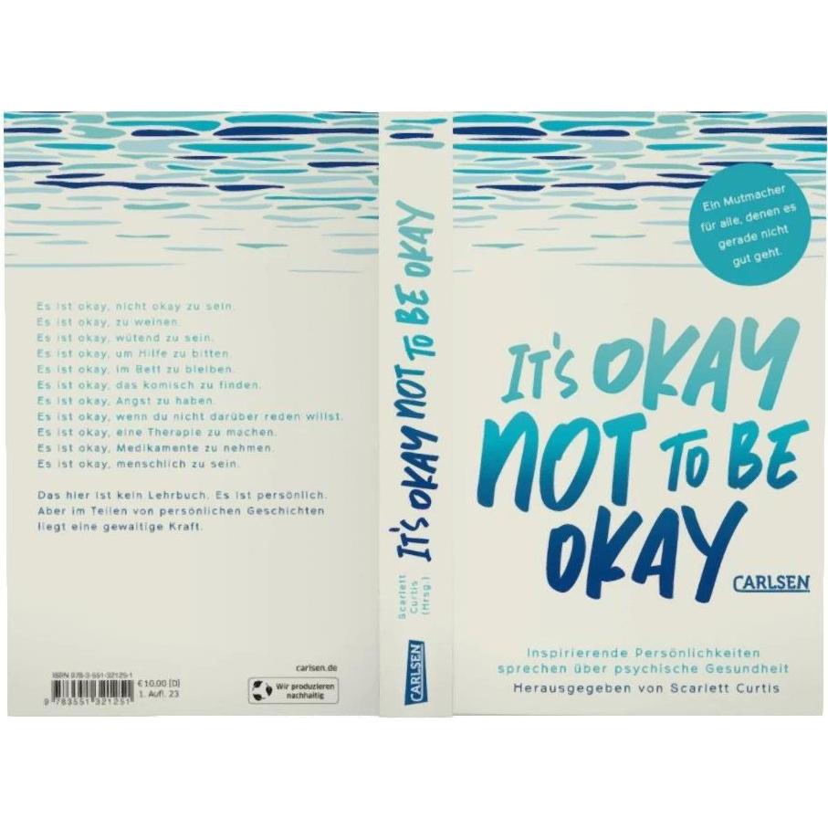 Thumbnail - It's okay not to be okay, Kinderbücher von Scarlett Curtis, Hanna Christine Fliedner, Christopher Bischoff, Jennifer Mic...