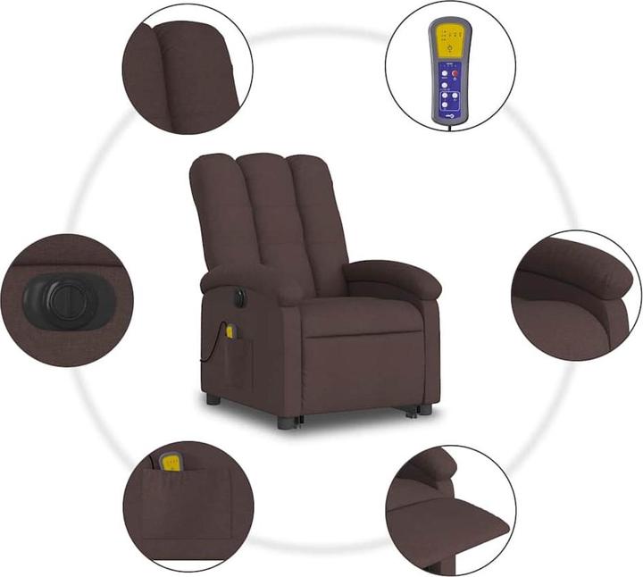 Image du produit vidaXL Massagesessel mit Aufstehhilfe