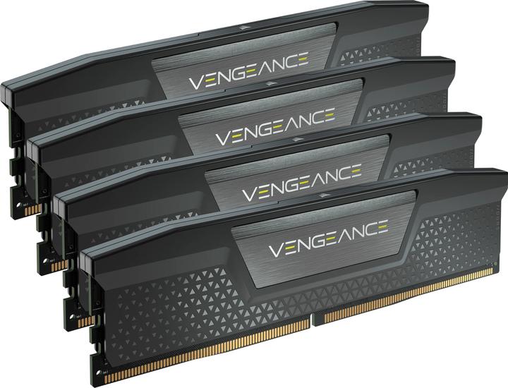 Actual product image Corsair DDR5, 5600MT/s 96GB 4x24GB DIMM, Unbuffered, 40-40-40-77, XMP 3.0, VENGEANCE DDR5 Black Heatspreader (4 x 24GB, 5600 MHz, DDR5 RAM, DIMM)