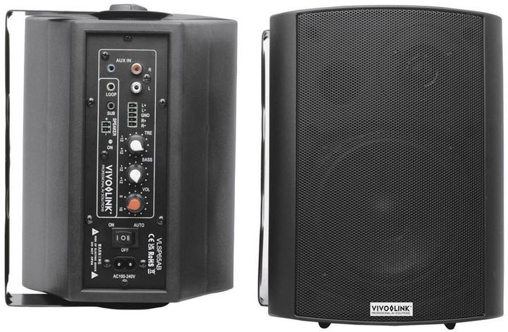 Actual product image Vivolink Active Speaker Set, Black.