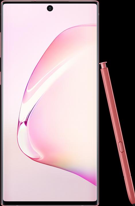 Produktbild Samsung Galaxy Note10 EU (256 GB, Aura Pink, 6.30", Dual SIM, 16 Mpx, 4G)