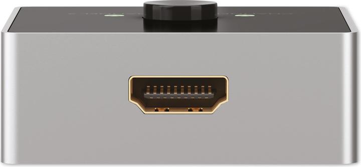 Produktbild Goobay Manuelle HDMI-Umschaltbox 2 auf 1 4K @ 60 Hz