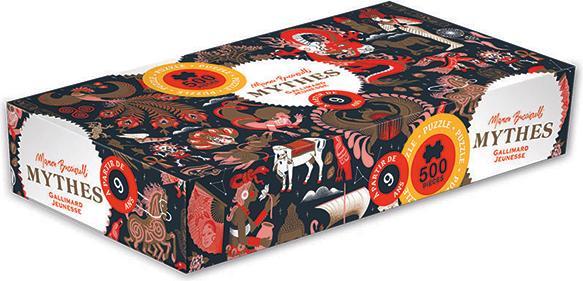 Mythes : devine, cherche & trouve : puzzle 500 pièces (500 Teile)