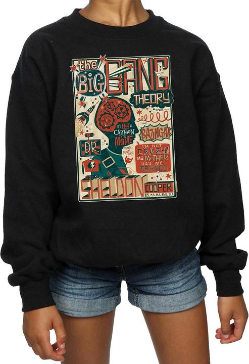 Immagine prodotto Big Bang Theory Infographic Poster Felpa Ragazze (116)