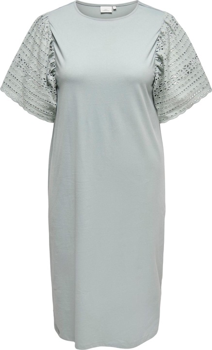 Only Normal geschnitten Rundhals Langes Kleid Kleid